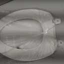 Bemis 170 Durable Plastic Toilet Seat, Elongated, White
