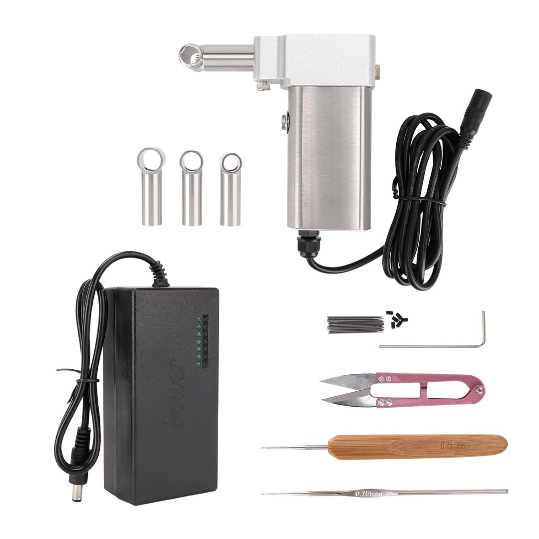 Dreadlock Machine, Portable Handheld Automatic Instant Loc Machine for Dreadlocks DIY Braiding
