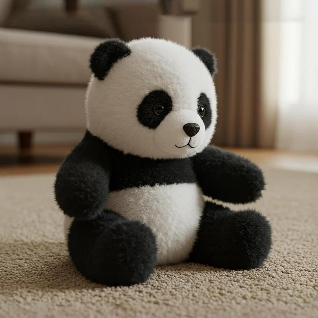 The Pandy, Emotional Healing on Demand,Ultra-Soft Fur, Realistic Panda Plush EmotionalSupport, Stress Relief-Like Design (1PCS)