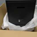 Wall-mounted mailbox with dial lock and PIN code for entryway