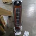 Lasko Oscillating Tower Fan with Remote, Quiet Floor Fans for Bedroom, 42", Silver T42951
