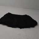 Milumia Women's Plus Size Bubble Mini Skirt High Wasted Flared Short Skirts (3X-Large Plus, Black)