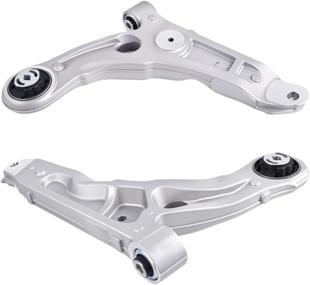 Front Lower Control Arm Fit for Jeep Cherokee 2014 2015 2016 2017 2018 04877838AC 04877839AE 04877838AE 04877839AC CMS251184 CMS251185-2pcs Suspension Kit