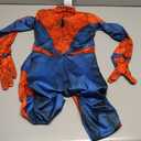 Marvel Spider-Man Official Youth Deluxe Zentai Costume - Deluxe Two-Way Stretch Spandex with Invisible Zippers and Wrist Openings for Added Convenience (XS) (Red, S)