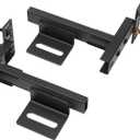 Headboard Brackets, Adjustable Bed Headboard Wall Mounting Brackets, Universal Brackets for Metal Bed Frame, Footboard Extension Kit for Twin Full Queen King Size Bed (Small Size)