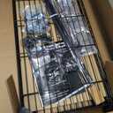 FUTASSI P3 Mini Rolling Clothes Rack, Clothing Racks for Hanging Clothes, Heavy Duty Garment Rack with Wheels, Freestanding Portable Closet Rack 23.6'' W x 14'' D x 78.5'' H, Max Load 430 Lbs, Black