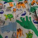 Simple Joys by Carter's baby-boys 3-pack Snug Fit Footed Cotton Pajamas (Blue Firetruck/Grey Stripe/White Dinosaur)
18 Months