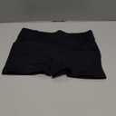 YEOREO Women Workout Booty Shorts Low Rise 2.5" Impact Scrunch Lifting Biker Gym Hot Shorts Spandex for Yoga Running (Medium, Black)