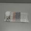 FZIIVQU 1400pcs Letter Beads Kit, 6 Colors 4x7mm Alphabet Beads, Number Beads Heart Beads for Bracelets Making Friendship Bracelet Kit