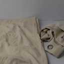 Blackout Curtains for Bedroom 80 x 150 Thermal Insulated Material Curtains & Drapes - Door Curtains 2 Panels for Bedroom, Kitchen, Beige