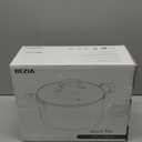 8 Quart Nonstick Stock Pot with Lid - BEZIA Ceramic Large Soup Pot for Family Cooking, Induction Ready, Stay-Cool Silicone Handles, Easy Cleanup, Perfect for Stews, Pasta & Batch Cooking