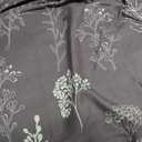 Bedsure Queen Comforter Set - Grayish Purple Bed Set, 3 Pieces Cute Floral Bedding, 1 Soft Reversible Botanical Flowers Comforter and 2 Pillow Shams