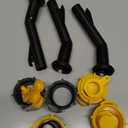 3 Pcs Fuel Gas Can Jug Spouts Nozzles & Rings & Caps for Blitz 900302 900092 900094 Old Style Easy to Install and Use for Fuel, Diesel, Kerosene, Gas, Water and 1-5 Gal Can