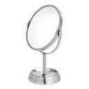 Vanity Mirror Brushed Silver