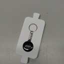 Authentic Patented Popl Keychain™ (Avoid Fake Knockoffs) - Smart NFC Networking Card - Simply Tap to Exchange Contact Info, Capture Leads, & Manage Contacts (Black QR)