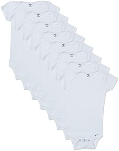 Gerber Unisex-Baby 7 pack Short Sleeve Onesies Bodysuits M