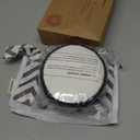 KeaBabies Organic Nursing Pads  14 Washable Breast Pads for Breastfeeding, Wash Bag, Viscose Derived from Bamboo Reusable Nipple Covers for Breastfeeding Essentials (Midnight Black, L 4.8")