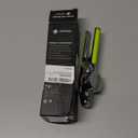 Garlic Press, Stainless Steel with Yellow Handles, Manual Kitchen Tool