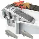 The Gutter Guard - Wedge Eliminates Downspout Pipe Clogs From Leaves and Debris - 2-Pack