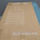 Sweetcrispy Carry on Suitcase, 29IN Luggage with Spinner Wheels, Hard Shell ABS, TSA Lock, Pale Pink