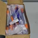 Syringe 1ml 29G 5/16 Inch, 100 Pack Scientific Lab Syringes, Disposable Individual Package