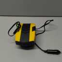 2-in-1 Portable Car Heater & Cooler Fan, 12V Fast Windshield Defroster and Defogger with 360 Rotation, Plugs into Cigarette Lighter (Yellow)