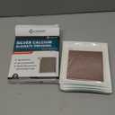 Ag Silver Calcium Alginate Wound Dressing Pads, 4''x4'' Patches, 10 Individual Pack, Soft Silver Dressings for Wound Care, Gentle Highly Absorbent Dressing, Non Stick Gauze Pads for Wounds