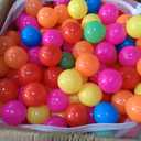 Amazon Basics BPA Free Ball Pit Balls with Storage Bag, Crush-Proof Plastic for Toddlers Kids 12+ Months Play, Phthalate Free, 6 Bright Colors, Pack of 400