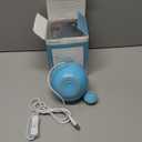 Tilhumt Bead Spinner for Jewelry Making, Clay Beads Spinner for Necklaces Maker, Electric Bead Spinners Bracelet Maker Machine with Beginner Friendly Positioning Mat, Gift for Craft Lovers, Blue