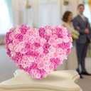 Foam Roses,200Pcs Rose Flower Heads 1.97in Foam Flowers Artificial Rose Flower Heads for Crafts DIY Wedding Centerpieces Arrangements Home Decorations(Mixed Pink Colors)
