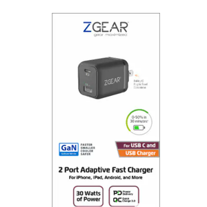2 Port Adaptive Fast Charger 30W