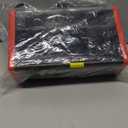 Pxonmow Small Space Heater with Realistic Flame Effect,600W Portable Mini Electric Desk Heater for Indoor Use,Fast Heating for Office,Bedroom,Study Room with Overheating & 45 Tip-Over Protection(Red)