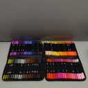 Artecho 168 Colors Markers for Adult Coloring Books, Dual Tip Markers for School, Fine and Brush Tip for Adults Coloring Books, Calligraphy, Drawing, Sketching