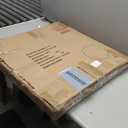 KOHROS Frameless Scalloped Mirror 24 x 24" Bathroom Wall Mirror w/Polished Shape Beveled Edge Mirror for Bathroom Vanity (Silver)