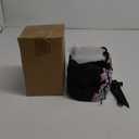 Leyndo 6 ft Inflatable Graduation Decorations Large Blow up Grad Letter Decorations with LED Light Recyclable Yard Sign for Congrats Grad Party Outdoor Indoor College High School (Black, Pink)