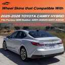 18 Inch Wheel Skins Compatible with 2025-2026 Toyota Camry Hybrid