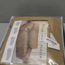 Loveseat Sofa Slipcover Leather Look Couch Covers for 2 Seater Couch Sofa 1-Piece Sofa Cover Stretch Furniture Protector with Elastic Bottom & Pockets(Loveseat, Black)