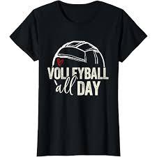 Volleyball Teen Girl Women Volleyball Graphic Volleyball T-Shirt, S