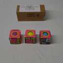 Schylling Needoh Color Change Groovy Glob! Squishy, Squeezy, Stretchy Stress Balls - Assorted Colors 3 Pack