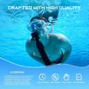 Mini Scuba Tank, 0.5L Portable Diving Tank, Pony Bottle Reusable Lung Tank 3000 PSI Max Pressure for Emergency Rescue Exploration