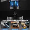 Radar Detector Mount,Upgrade Magnetism Aluminium Dashboard Mount,for Cobra,Escort,UnidenR3 R4 R7 R8, Valentine V1 Gen2 etc All Radar Detector,Shockproof Stable and Adjustable