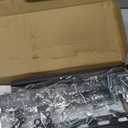 UL Listed Fixed TV Wall Mount for 37-86 Inch Screens, Low Profile TV Mount Fits 16", 18", 24" Studs, Wall Mount Bracket with Quick Release Lock, Max VESA 600x400mm, Holds up to 132 lbs by USX STAR