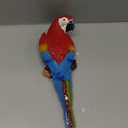 Tree Hugger Parrots, Garden Macaw Sculpture, Gorgeous Art Decor Hanging Tree Peeker Bird Figurine Ornament for Patio Lawn Home Indoor Outdoor Decorations (Red)