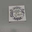 Anxiety Relief Gifts for Women Men, Calming Gifts Mental Health for Anxiety Women Men Therapist, Anxiety Relief Calming Decorations for Bedroom Office, Mental Health Decor for Home Classroom, Anxiety