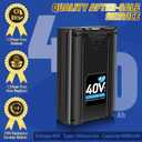 TenHutt 3rd-Generation 4.0Ah 40V Replace Battery for Kobalt 40V MAX 2540C-06 High Capacity Lithium-ion Battery KB440-03 KB2540C-06 KB640-03 KB240-06 for Cordless Power Tools