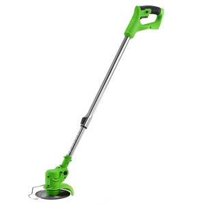 Cordless Weed Wacker, Electric Weed Whacker Eater with 2 x 2.0Ah Battery Powered & Charger, Stringless 3 in 1 Grass Trimmer/Lawn Edger/Brush Cutter with 4 Types Blade and Wheel for Garden Yard