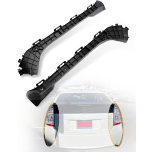 Rear Bumper Cover Retainer Set, Compatible with 2010-2015 Toyota Prius, 2012-2015 Prius Plug-In, Black Back Left & Right Side Bumper Retainer Bracket Pair, Replace# TO1132102, TO1133102