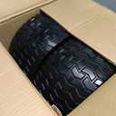 GICOOL 13x6.50-6 Tire and Wheel, 13x6.5-6" Flat-free Lawn Mower Tires, 3-6.5 Centered Hub, 3/4" or 5/8" Bearing, Universal Fit Garden Tractor Front Wheels, 4 Ply, V-Turf Pattern, 2 Pack