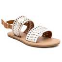 Sugar Little and Big Girls Jameeka Flat Sandals, Size 5 M