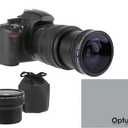 Extreme Wide Angle FISHEYE Lens + Macro Attachment for Canon EOS Rebel XS XSI XT XTI T1 T2 T3 T4 T5 T6 T7 T1I T2I T3I T4I T5I T6I T6S T7 T71